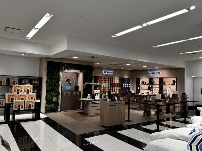 Nespresso retail electrical project
